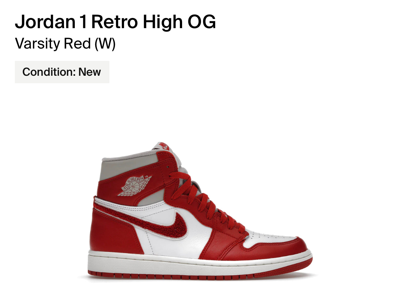 Jordan 1 retro og