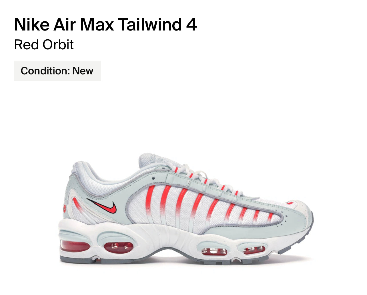 Nike air max tailwind 4