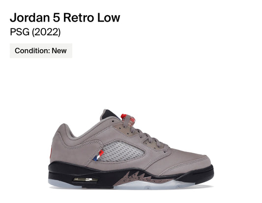 Jordan 5 retro low