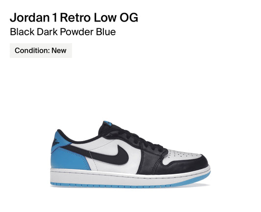 Jordan 1 Retro Low OG