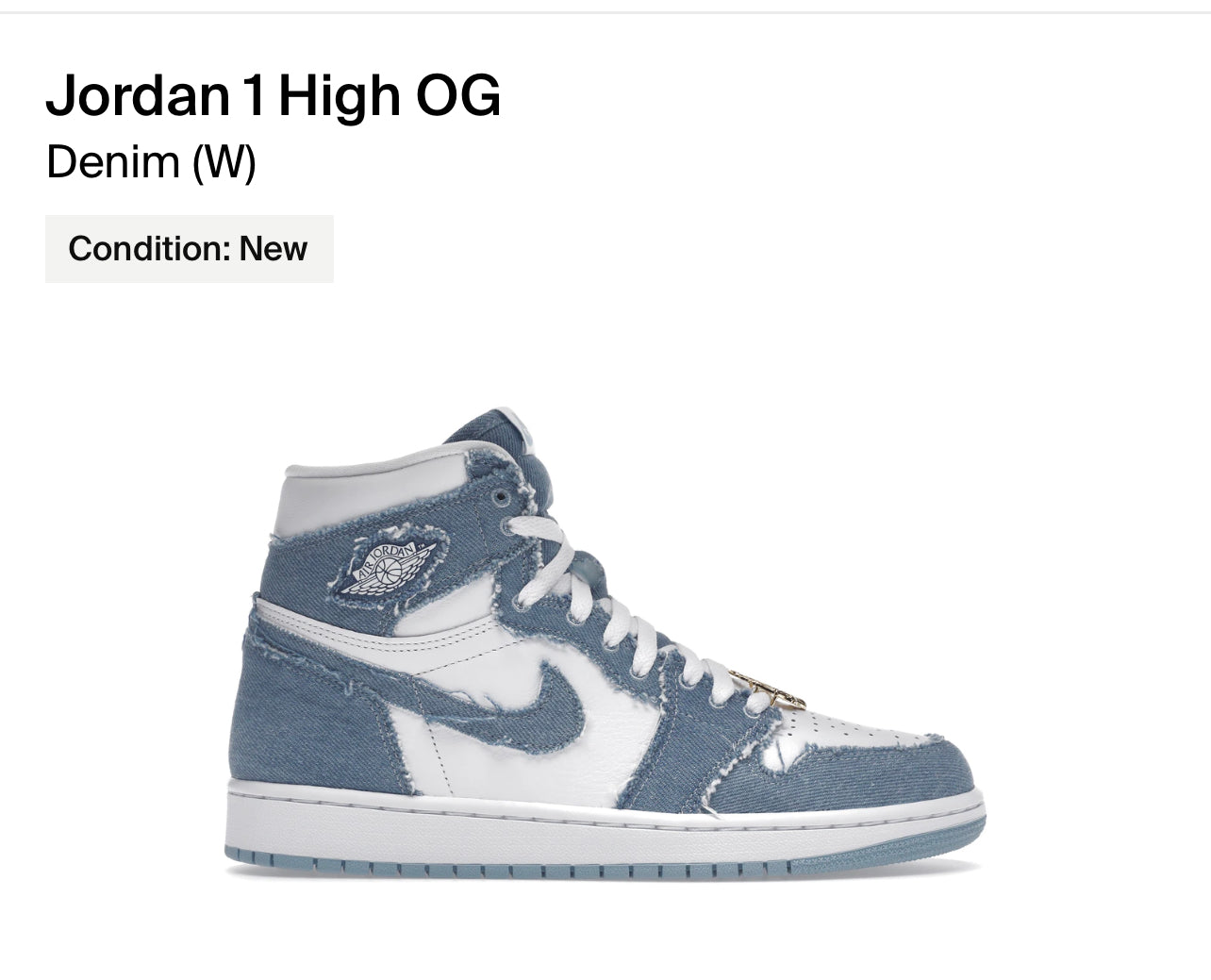 Jordan 1 high OG