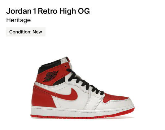Jordan 1 Retro OG